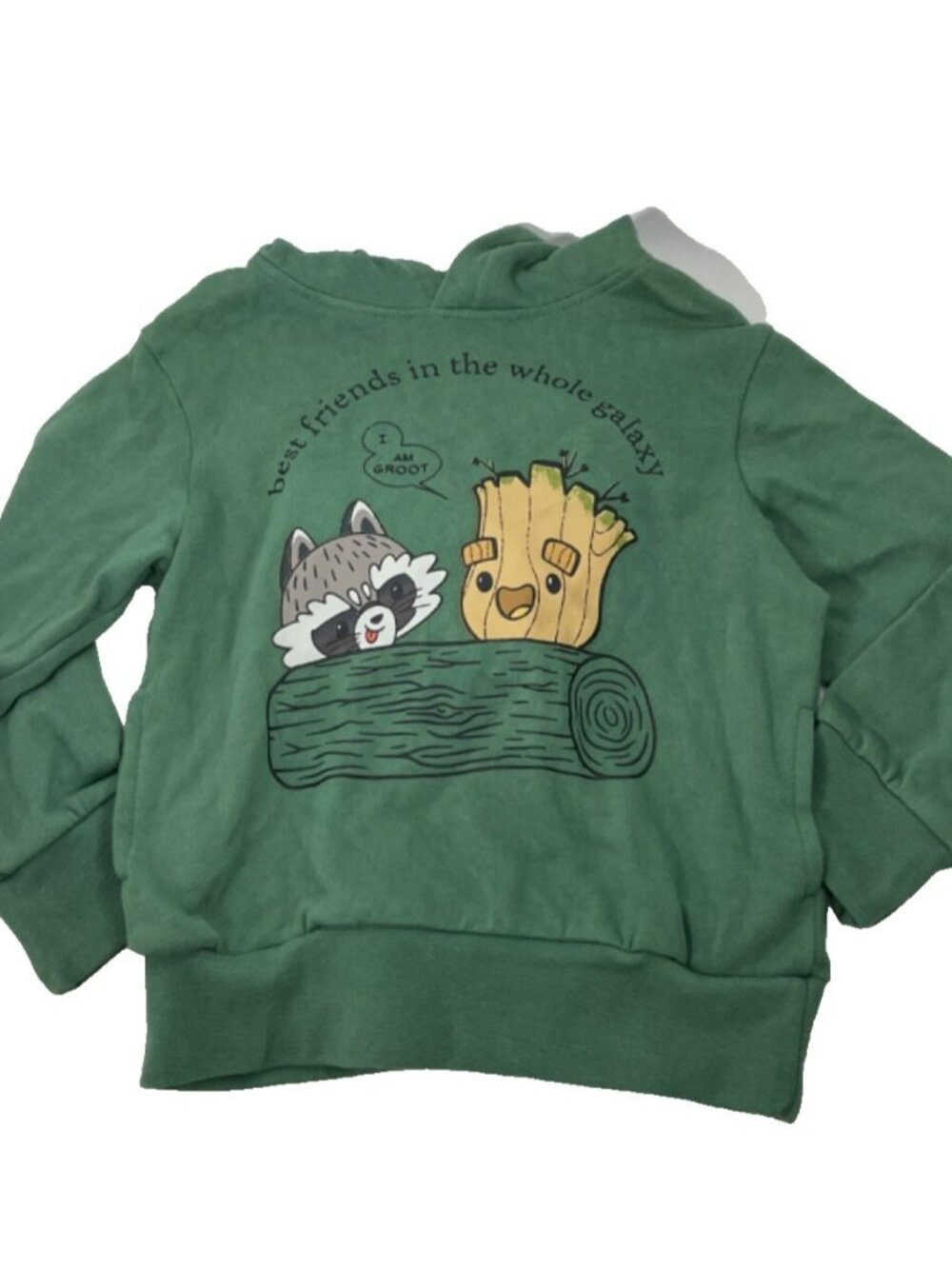 Disney Marvel Guardians Of The Galaxy Rocket Raccoon And Groot Hoodie Boys 4